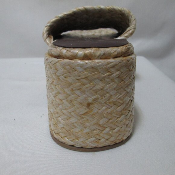 Jeffrey Campbell Shindy Woven platform sandals heels block Women Size Sz 9.5 - Picture 9 of 12